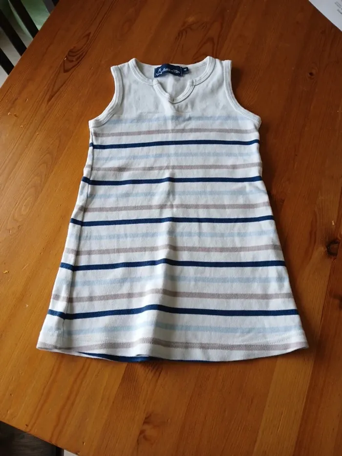 Robe marinière 4 ans