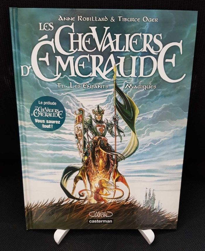 BD Chevaliers d'Émeraude (Les) - Lot Tome 1 et 2 - Anne Robillard - Tiburce Oger - Casterman - photo numéro 4
