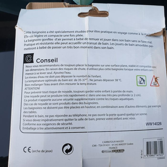 Baignoire gonflable - photo numéro 7