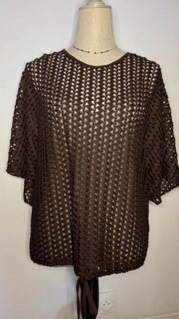 Blouse ajourée Zara trafaluc taille 38 M