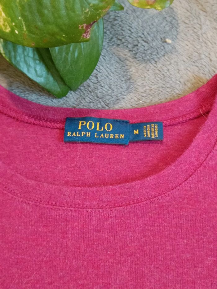 Pull fin Ralph Lauren rose - photo numéro 2