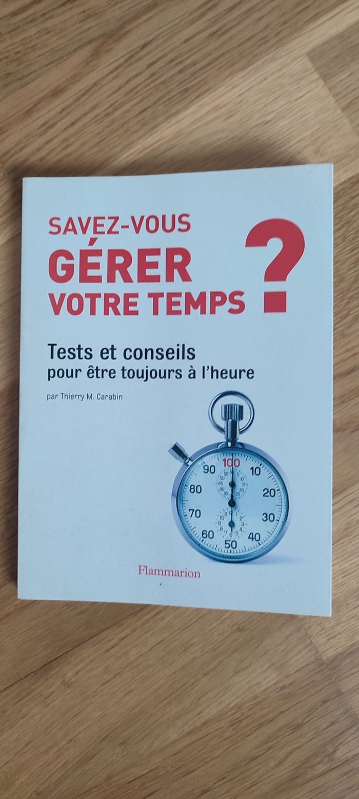 Savez-vous gérer votre temps ?