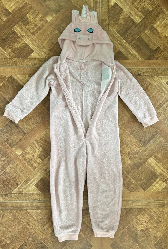 Combinaison pyjama licorne 7/8ans - photo numéro 2