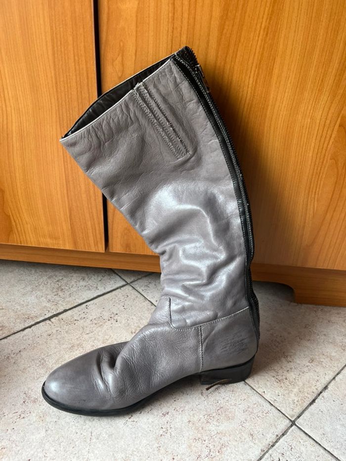 Botte en cuir Pierre Cardin 38 - photo numéro 11