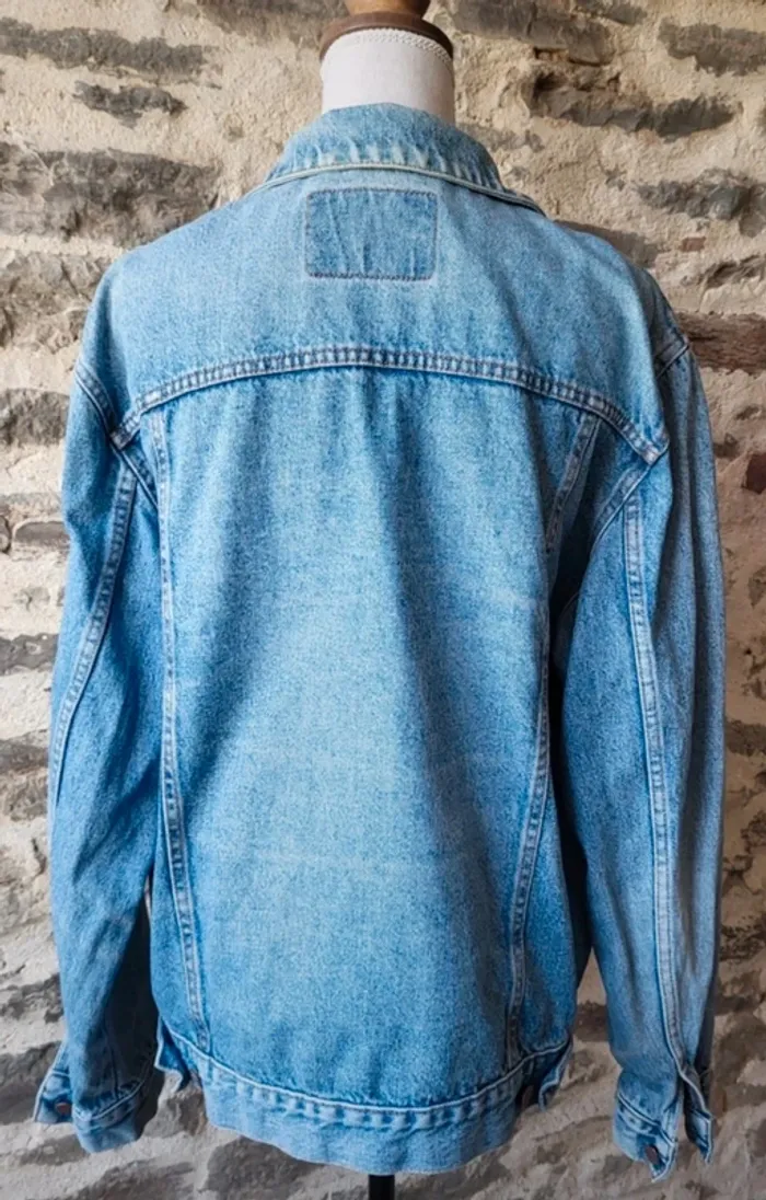 Veste en jean bleue claire vintage 90's Rica Lewis Taille XL ou 48 50 - photo numéro 6