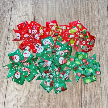 7 barette thème Noël