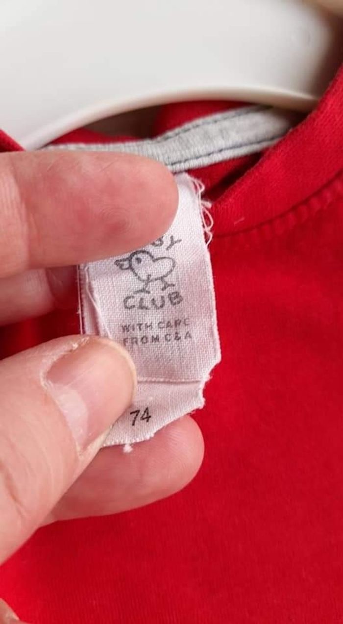 Lot de 5 t-shirts longues manches garçon 74- 9 mois - photo numéro 9