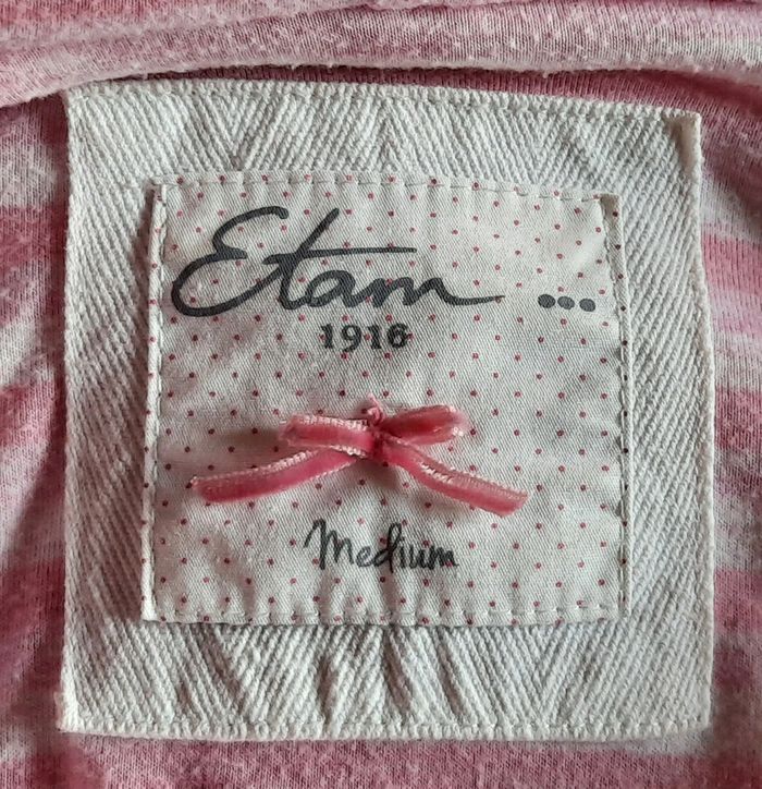 Veste rose toute douce Etam, taille M - photo numéro 4