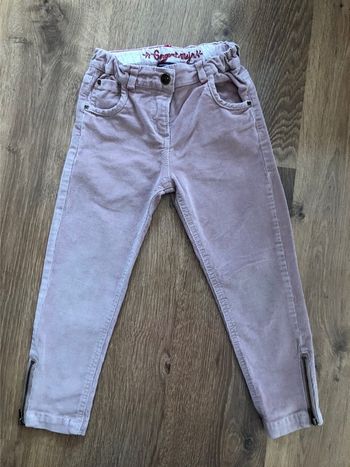 Pantalon velours bois de rose Sergent Major 5 ans