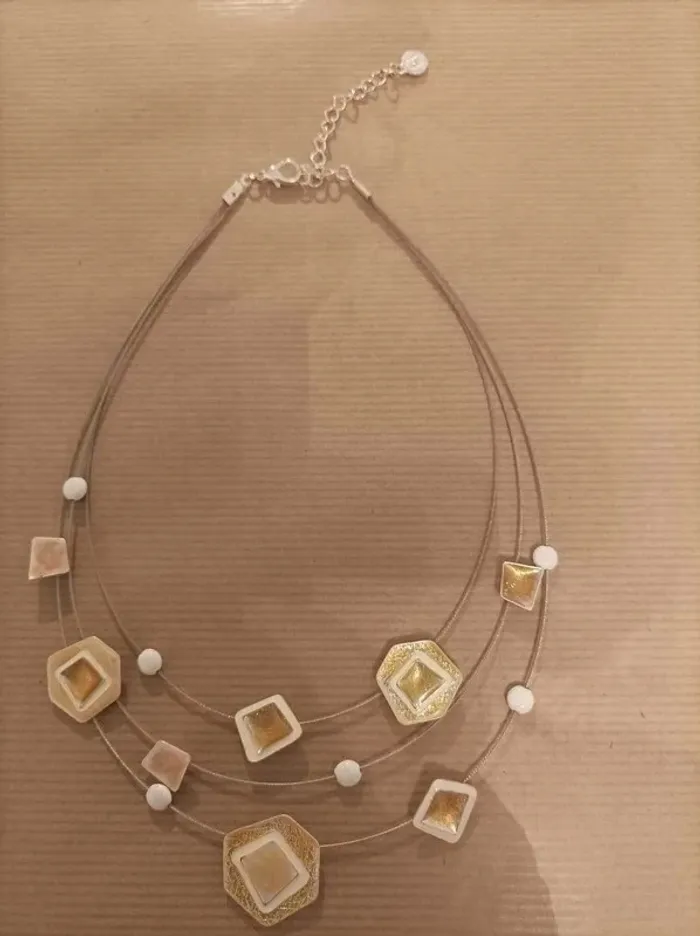 Magnifique et rare collier Français vintage IKITA