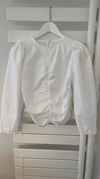 Blouse blanche femme XS comme neuve