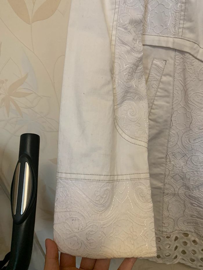 Longue veste blanche taille S/M - photo numéro 8
