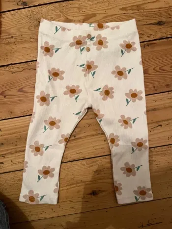 Leggings fleurs