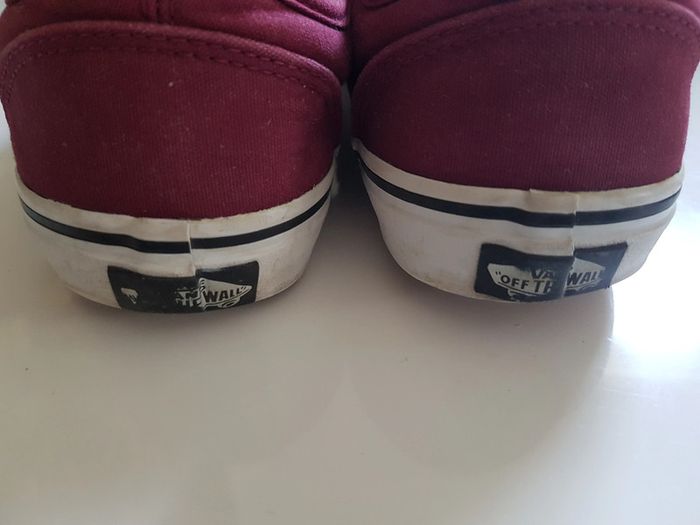 Vans bordeaux taille 37 - photo numéro 7
