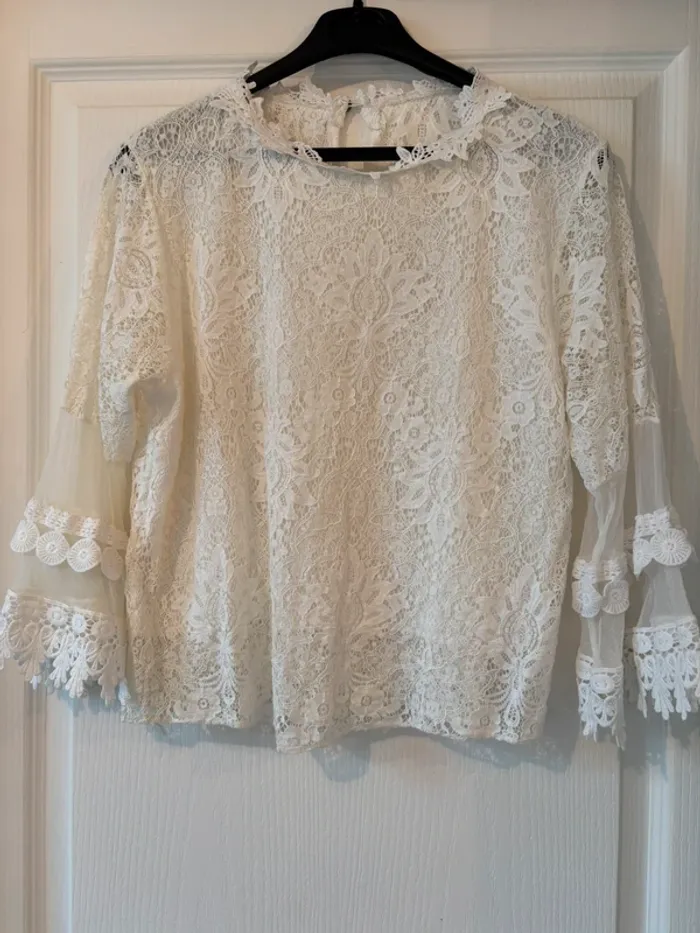 Blouse en dentelle