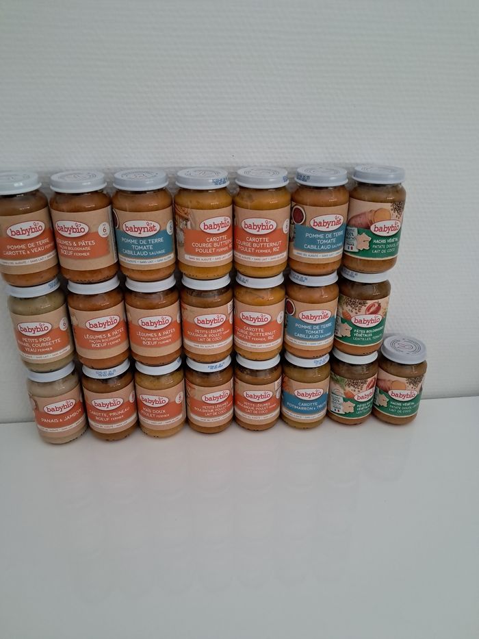 Lot petits pots bébé