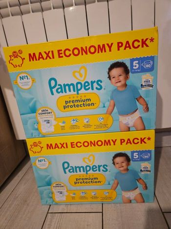 Pampers prenium protection taille 5