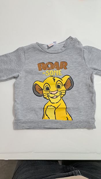 Pull Simba gris