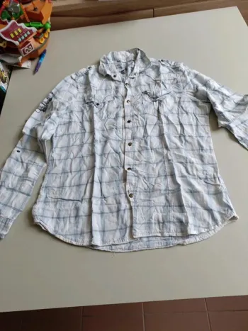 Chemise manches longues carreaux RG512 taille xl