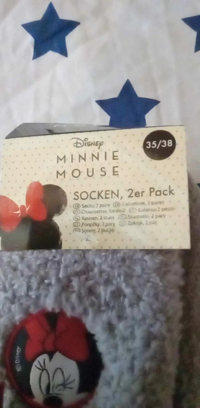 chaussettes pilou pilou Minnie 35/38 - photo numéro 3