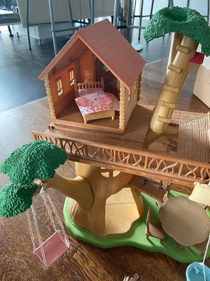 Maison arbre cabane écureuils  sylvanian families - photo numéro 2