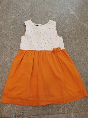 Robe chic bébé fille 2 ans neuve