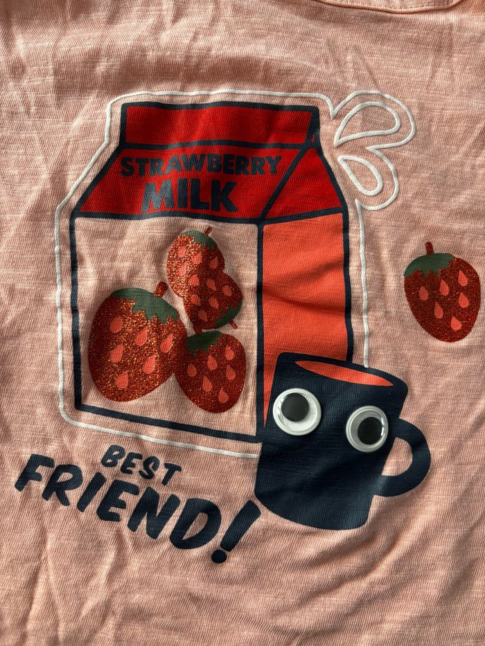 Tee shirt brique de lait GEMO t.4ans - photo numéro 2