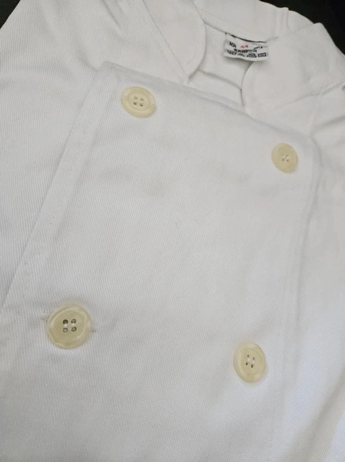 Veste de cuisinier
Bragard.
Taille : 44
Neuve - photo numéro 4