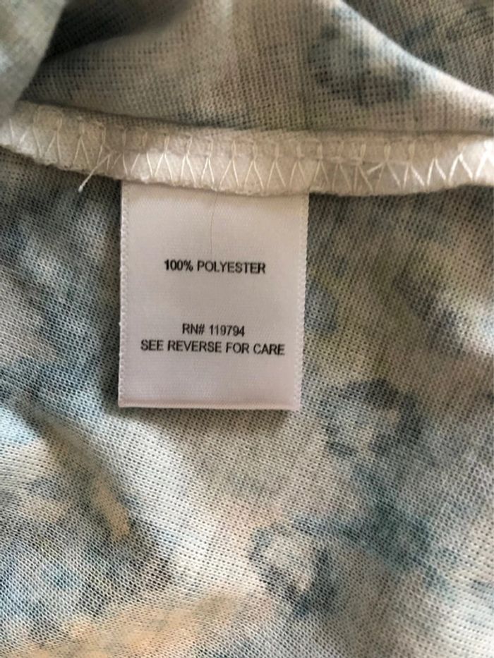 AN72:Blouse imprimée et strass TL (44/46) NEUVE - photo numéro 7
