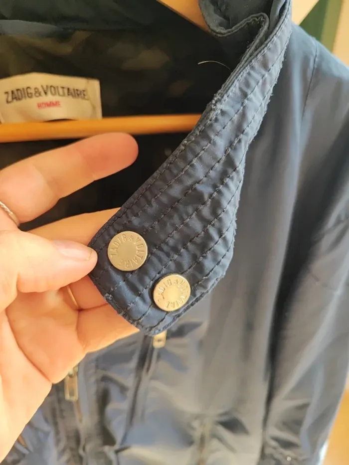 Veste bleue homme Zadig et Voltaire XL - photo numéro 3