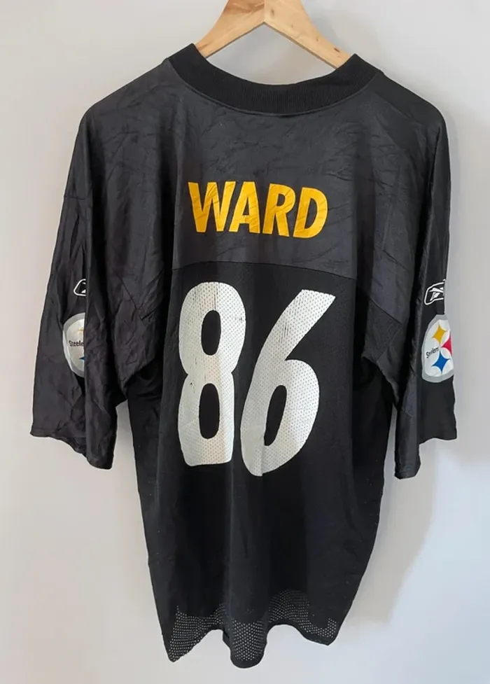 Maillot Jersey NFL Ward Pittsburgh Steelers 🏈 Mens M