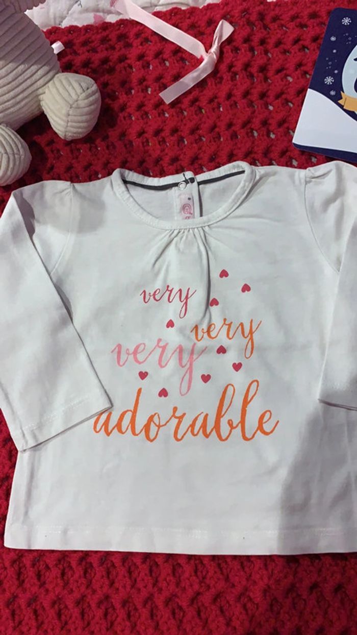 Tee shirt Gemo 12 mois - photo numéro 2