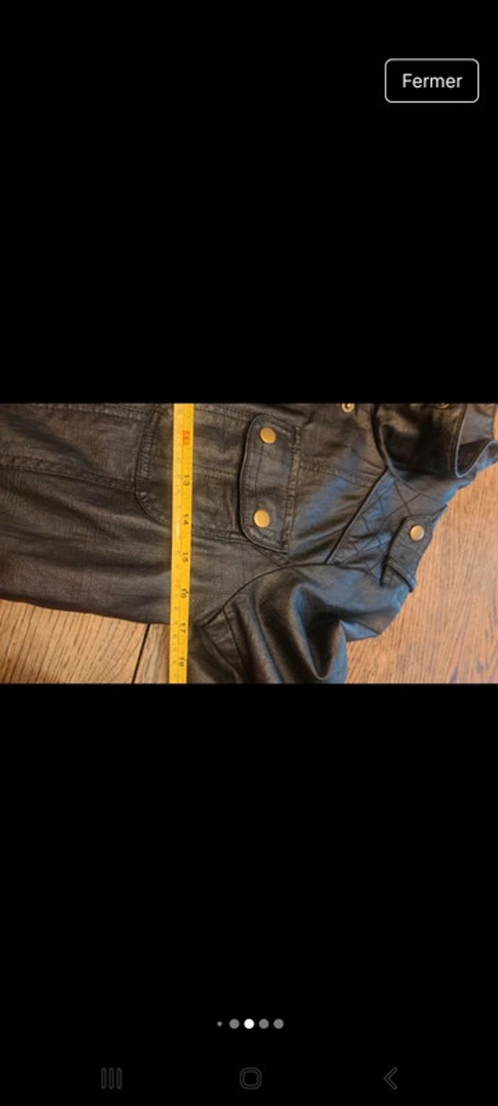 Veste impermeable noire doublé  Esprit fr 36 - photo numéro 11