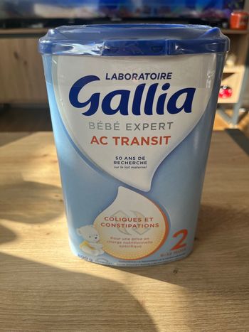 Lait gallia AC transit 2