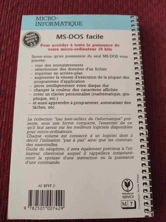 Les best-sellers de l'informatique - MS DOS facile - photo numéro 2
