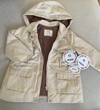 Manteau Zara 12/18 mois mi saison
