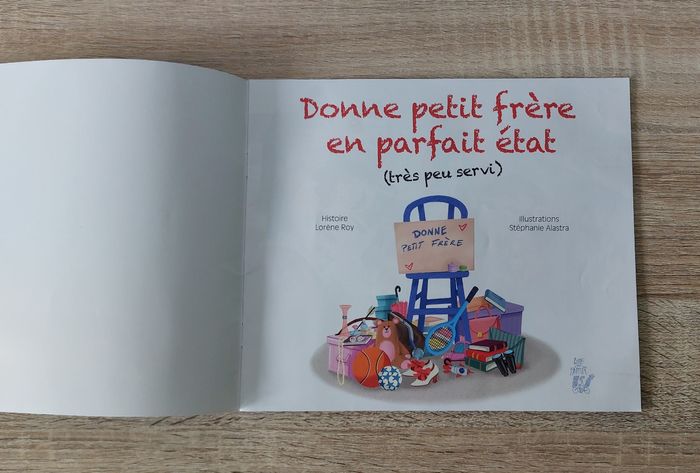 Donne petit frère en parfait état - lire c'est partir - photo numéro 2