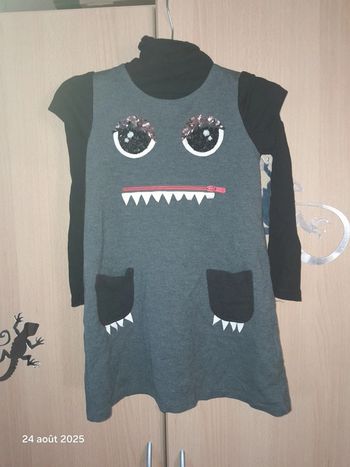 Robe ensemble hiver halloween