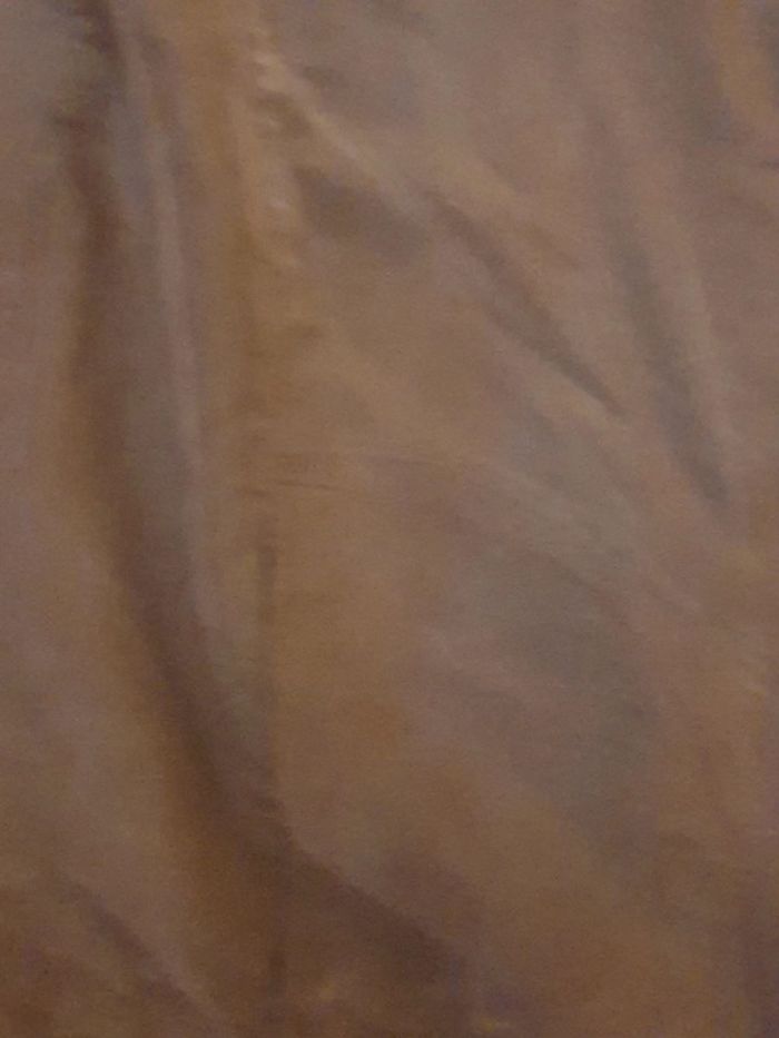 Haut sans manche couleur chocolat fermeture eclair sur l'avant taille 40 - photo numéro 3