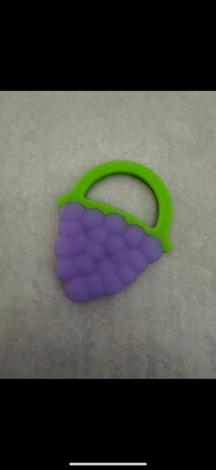 Jouets de dentition grappe de raisin