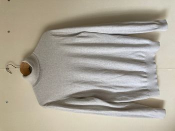 pull maille fine col roulé