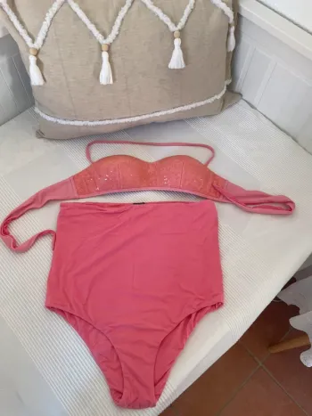 Maillot Tankini Rose