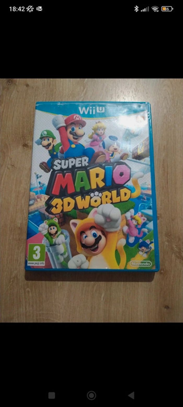 Mario 3 d world Nintendo Wii U