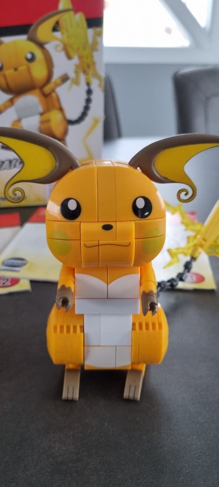 Coffret Pokemon Mega construx Pichu Pikachu Raichu - photo numéro 4