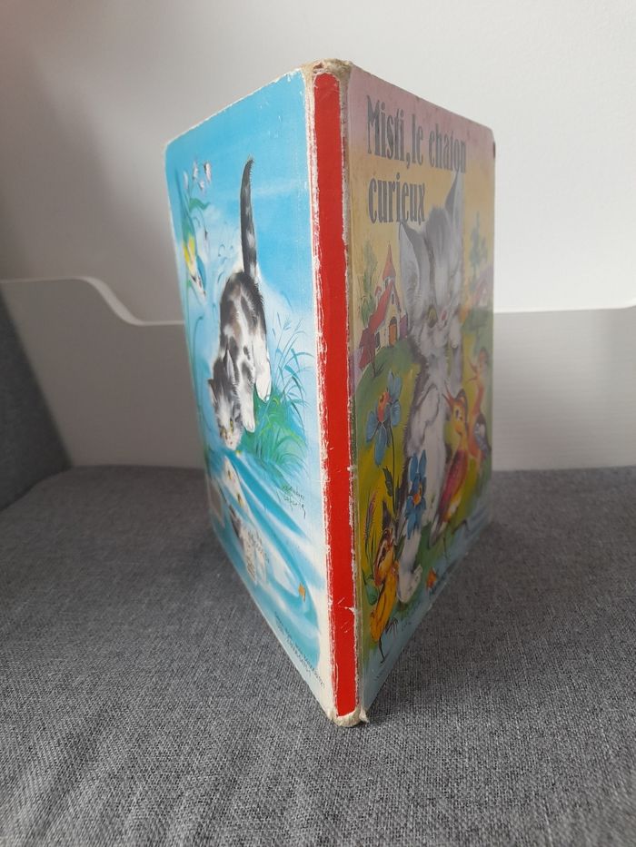 Livre cartonné vintage 1984 : Misti, le chaton curieux Hemma - photo numéro 5