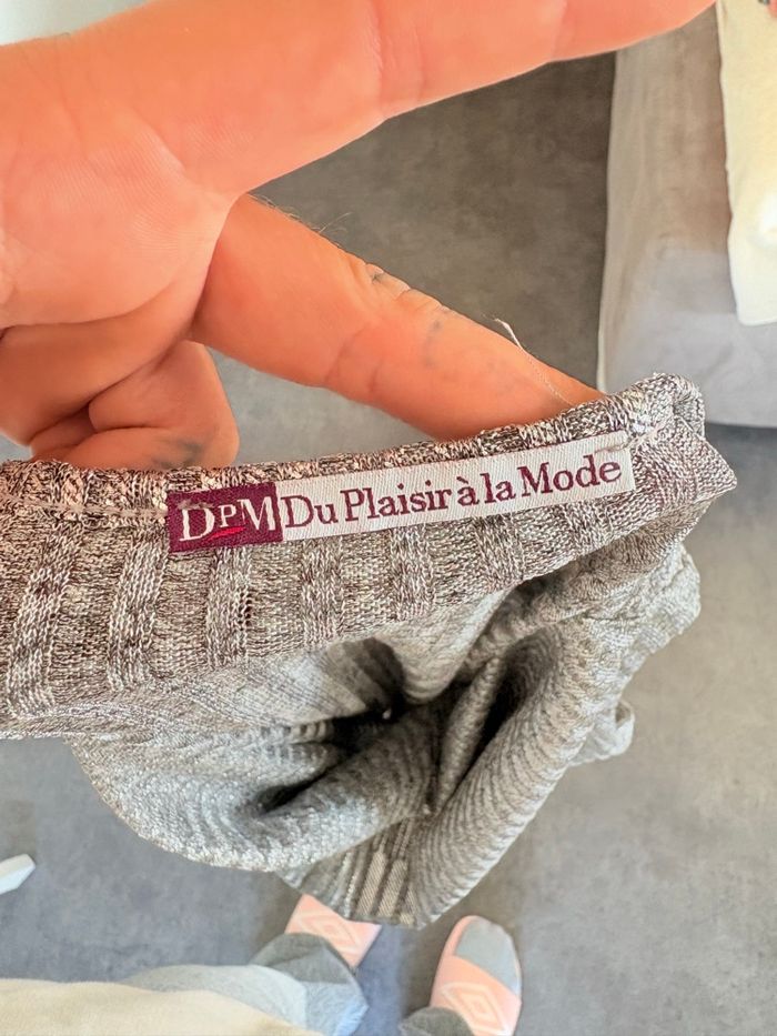 Top argenté - photo numéro 3