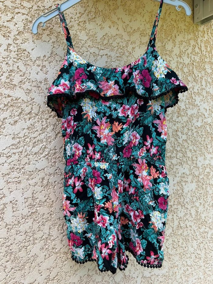 Combi short fleuri Mim