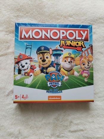 Monopoly Junior La Pat' Patrouille (Paw Patrol)