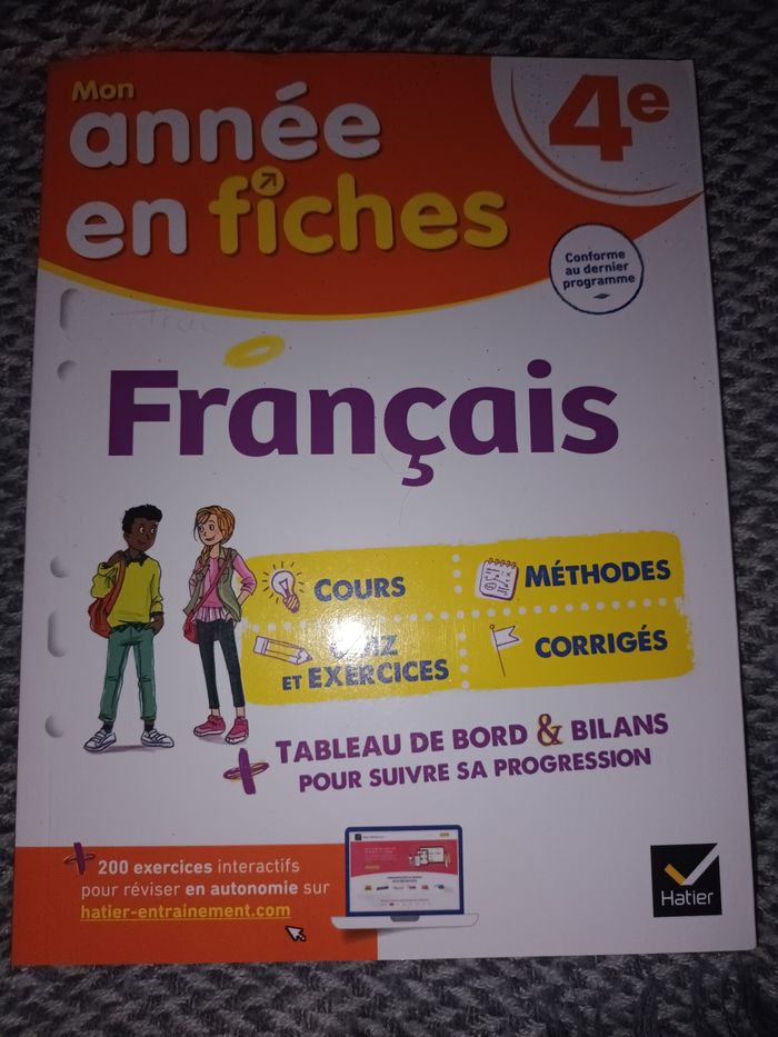 Livre fiche de révision