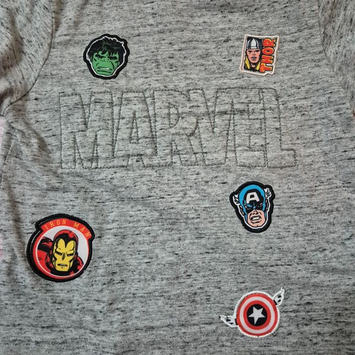 T shirt gris marvel Comics Taille 3 ans - photo numéro 3